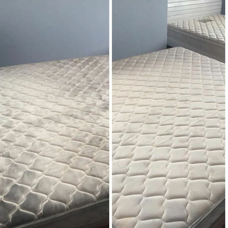 Mattress Cleaning Before and After 2