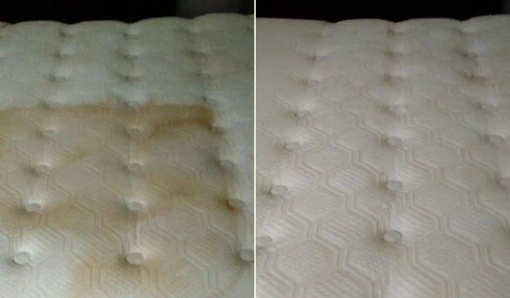 Mattress Cleaning Before and After 3